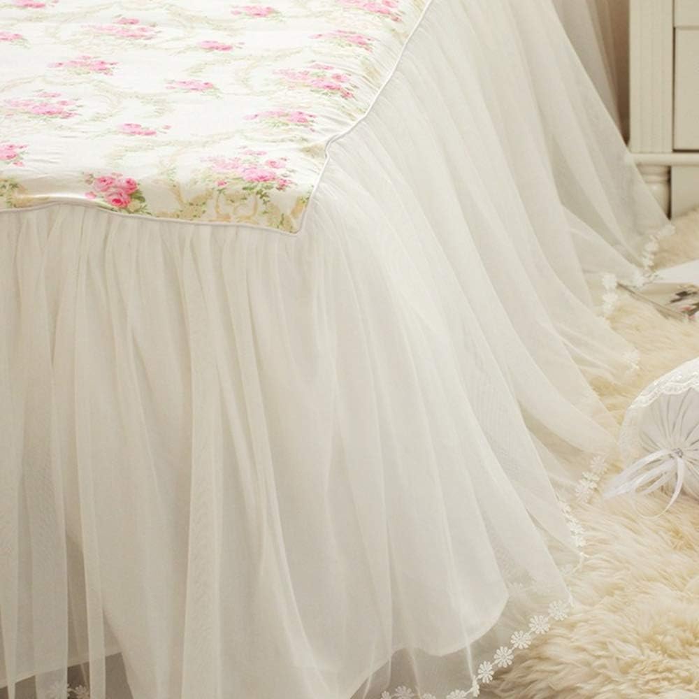 Lace Ruffled Bed Skirt