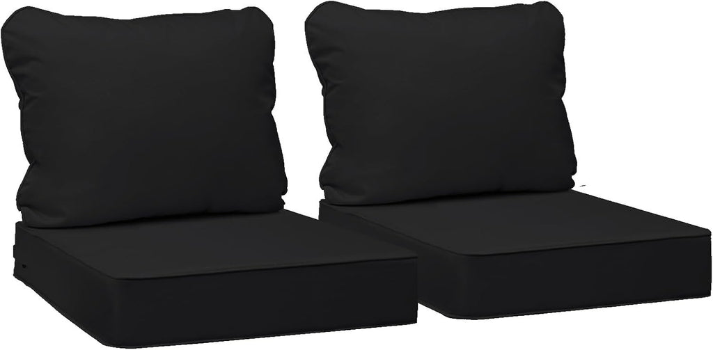 Outdoor Deep Seat Cushions Set of 2