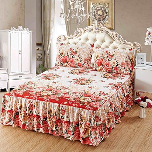 2-Layer Ruffled Bed Skirt Set