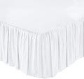 Split Corner Ruffled Bed Skirt