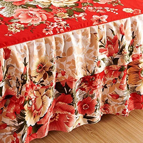 2-Layer Ruffled Bed Skirt Set