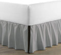 Split Corner Ruffled Bed Skirt
