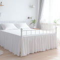 Microfiber Split Corner Ruffled Bed Skirt