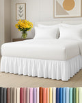 Premium Ruffled Platform Bed Skirt