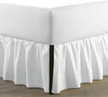 Split Corner Ruffled Bed Skirt