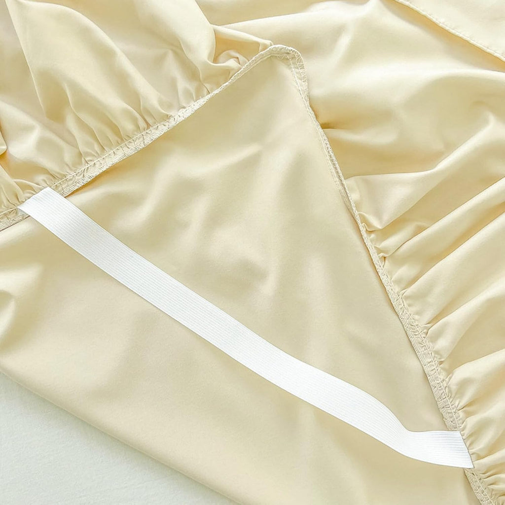 Solid Ruffled Bed Skirt