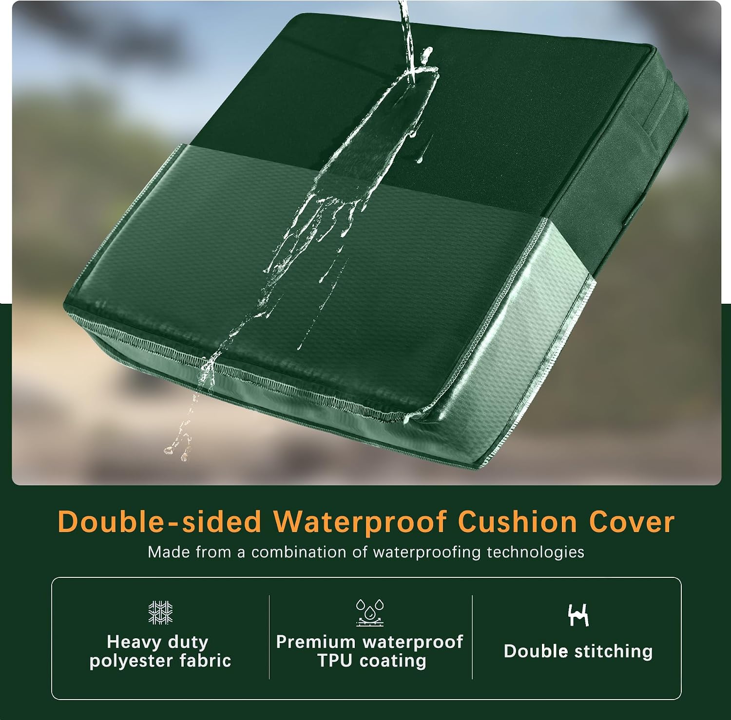 Outdoor Deep Seat Cushion Set