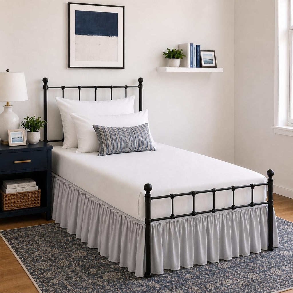 Ruffled Microfiber Bed Skirt