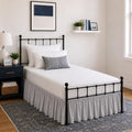 Ruffled Microfiber Bed Skirt
