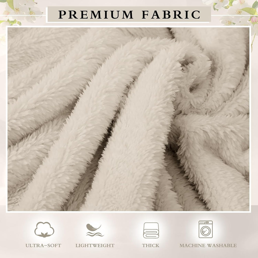 Bulk Sherpa Fleece Throw Blankets
