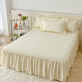 Solid Ruffled Bed Skirt