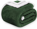 Soft Sherpa Fleece Throw Blanket