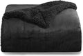 Soft Sherpa Fleece Throw Blanket