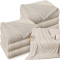 Bulk Sherpa Fleece Throw Blankets