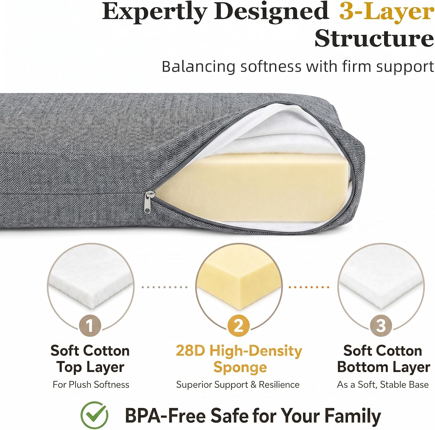 Outdoor Deep Seat Cushion Set of 2