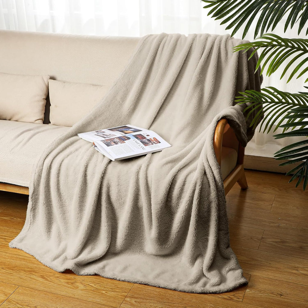 Bulk Sherpa Fleece Throw Blankets