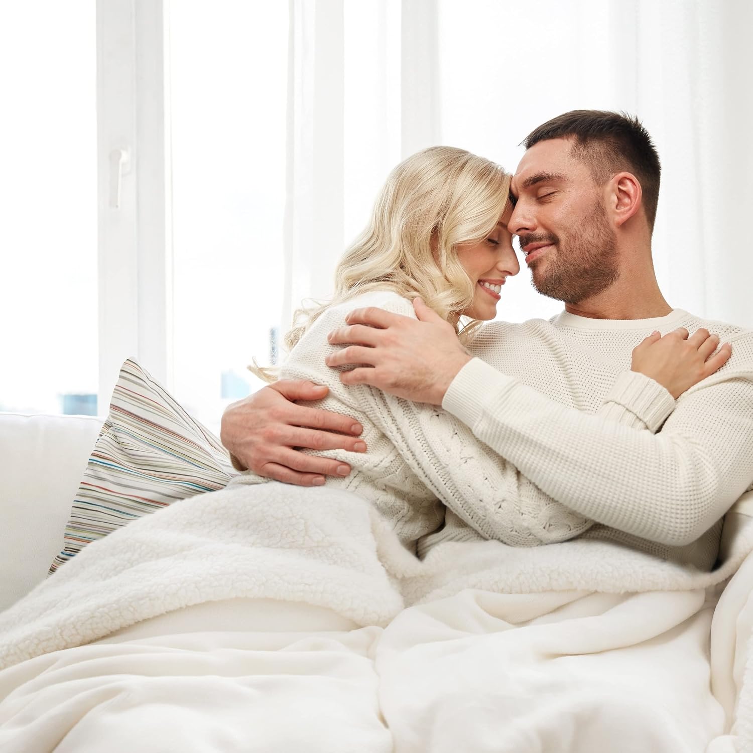 Soft Sherpa Fleece Throw Blanket